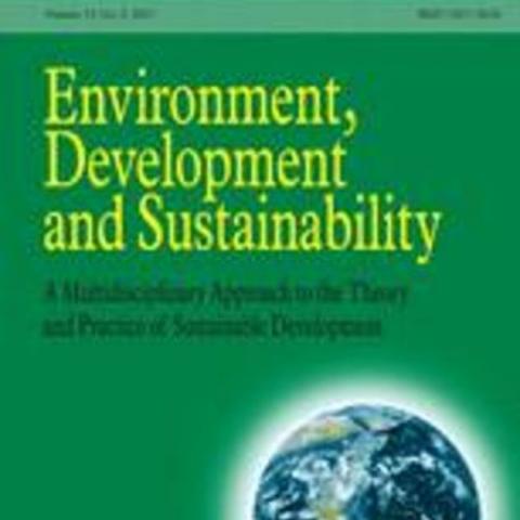 Cover of Environment, Development & Sustainability, Vol. 5, Issue 1-2, March 2003