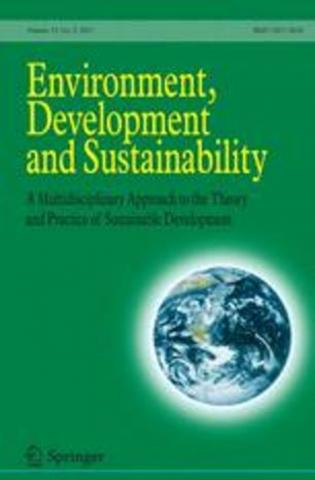 Cover of Environment, Development & Sustainability, Vol. 5, Issue 1-2, March 2003